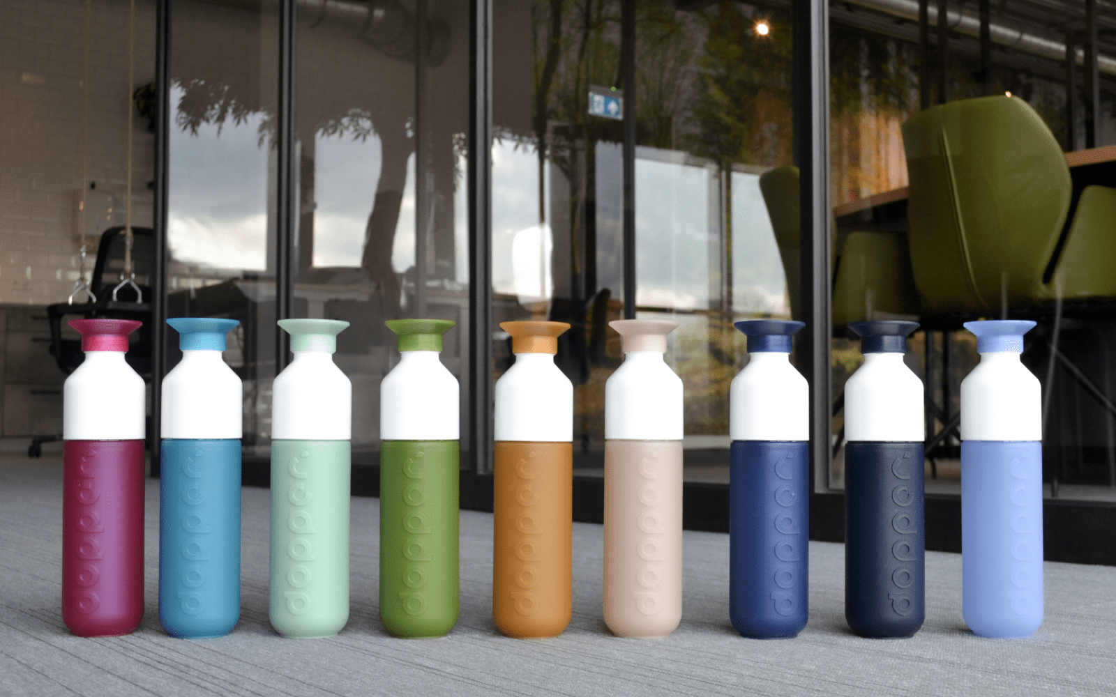 Dopper Original verkrijgbaar in 9 trendy nieuwe kleuren - Greengiving.be