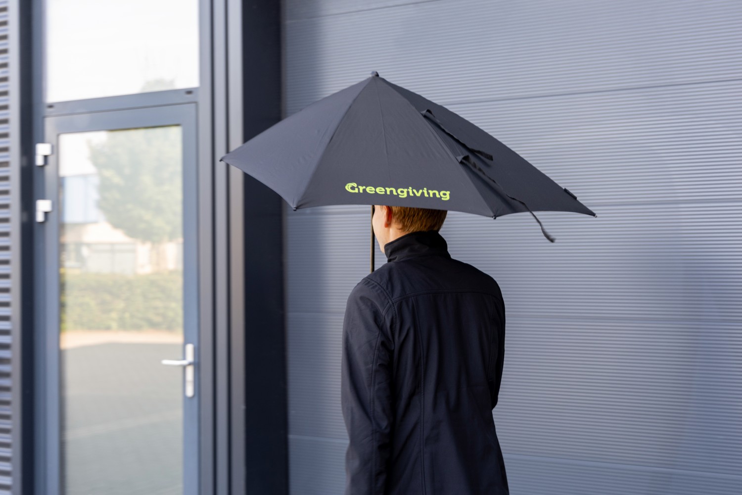 Senz paraplu met logo