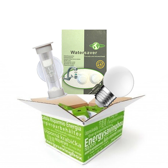 Energiebespaarbox small | Eco geschenk