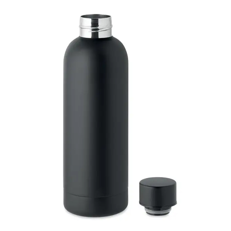 Dubbelwandige fles gerecycleerd RVS - Afbeelding 2