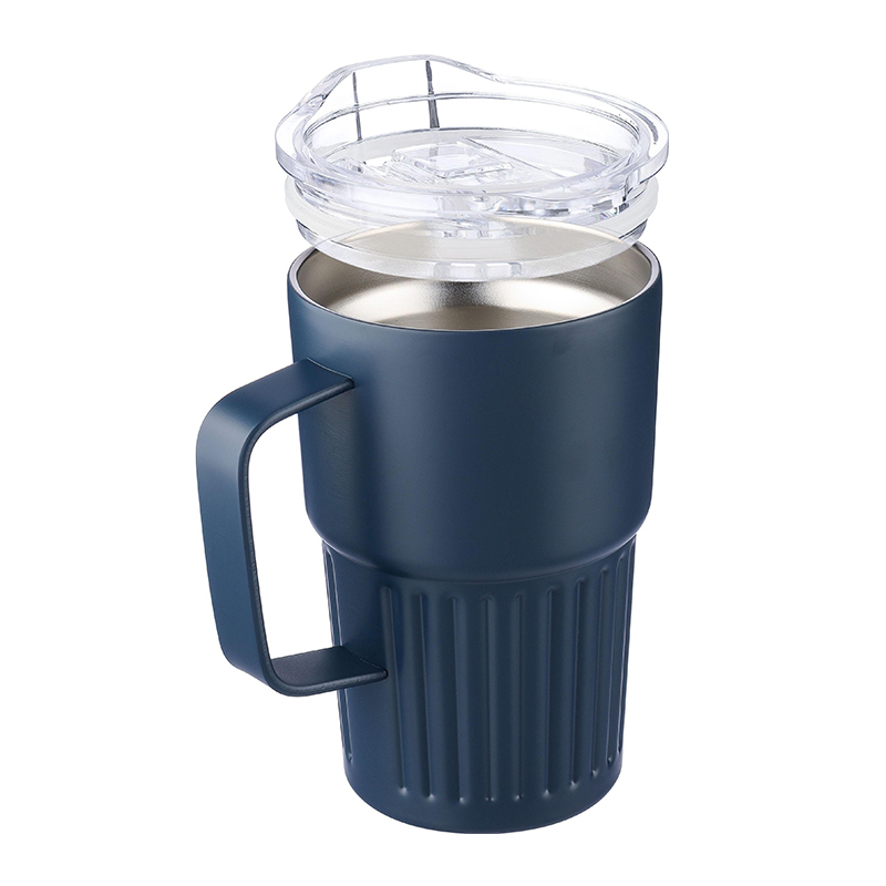 Gerecycleerde RVS thermosbeker to go - Afbeelding 3
