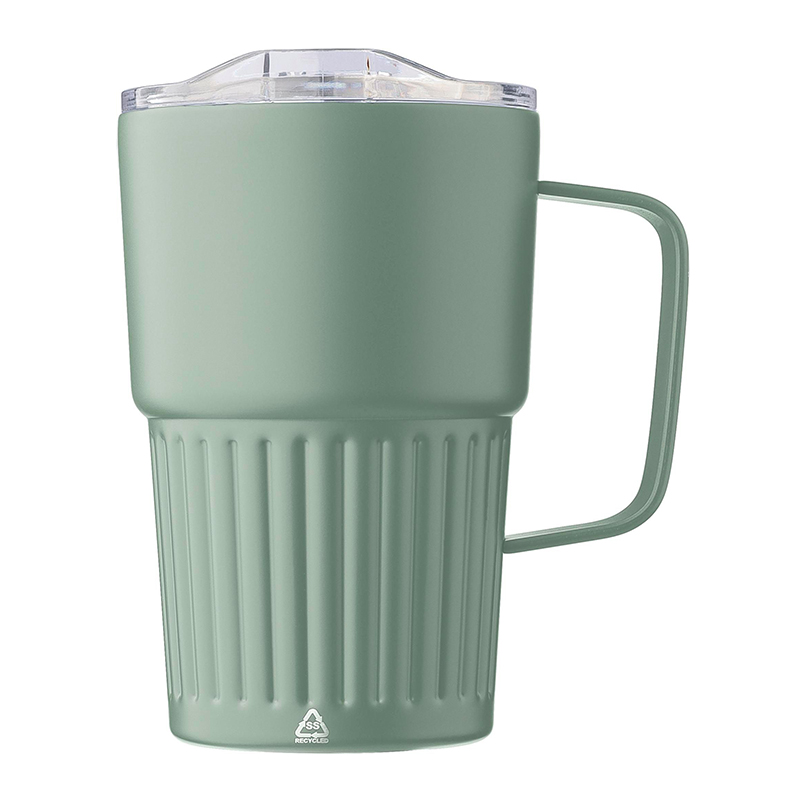 Gerecycleerde RVS thermosbeker to go - Afbeelding 7