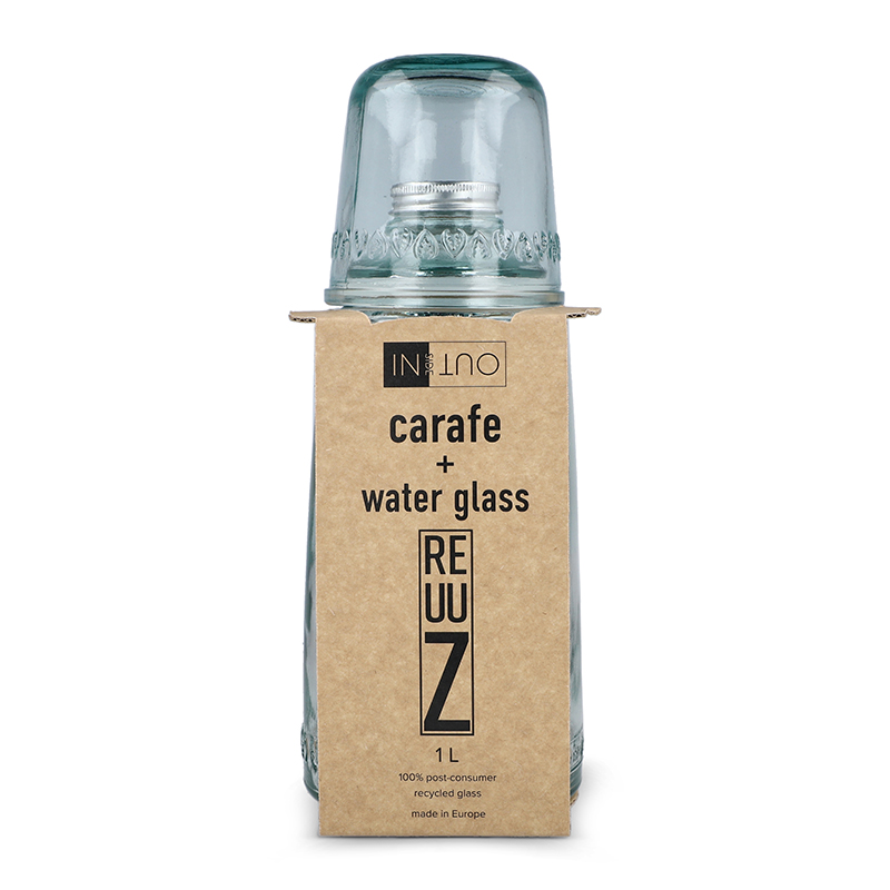 Karaf en waterglas in één - Afbeelding 3