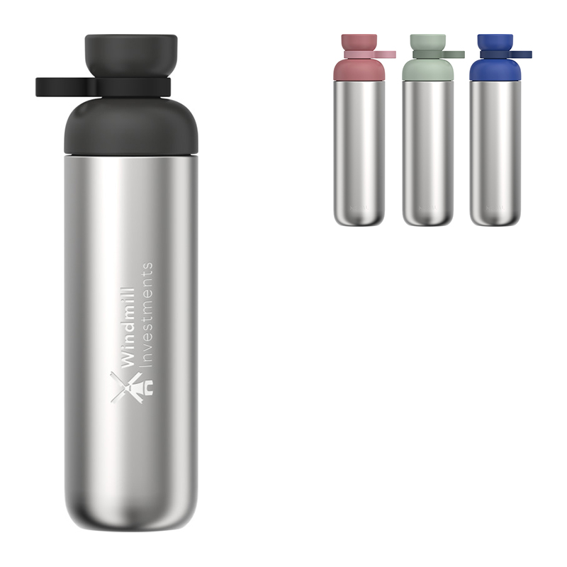 Mepal waterfles gerecycleerd RVS 900 ml
