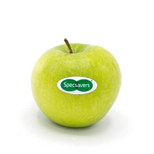 Appels met sticker - Afbeelding 1