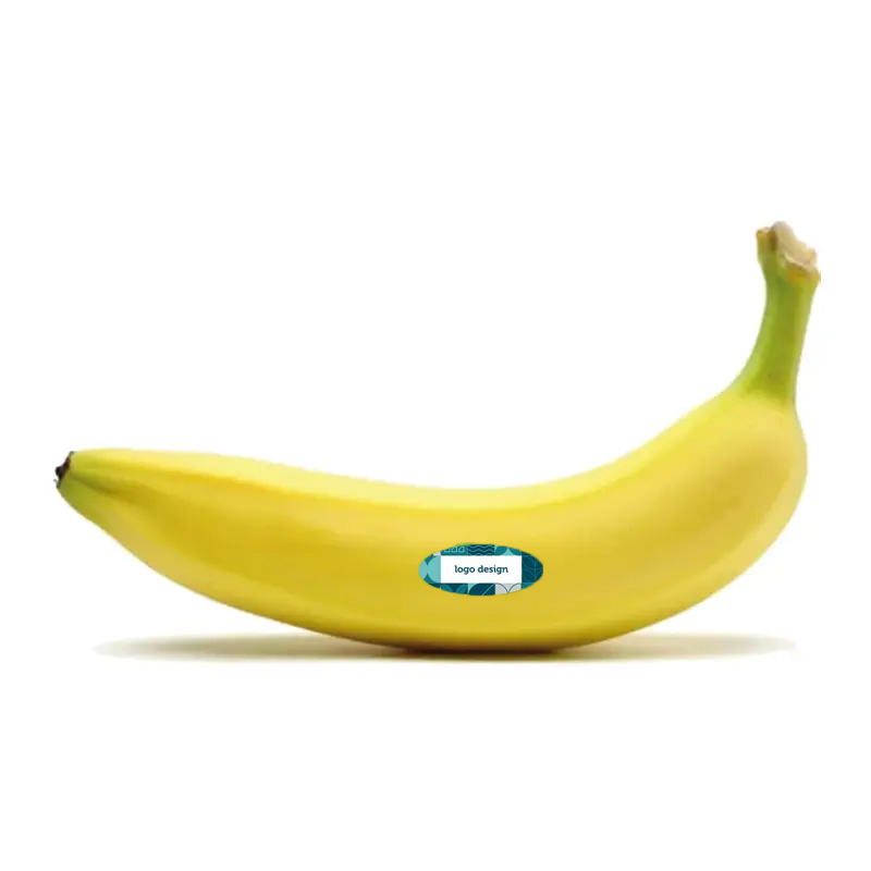 Banaan met logo