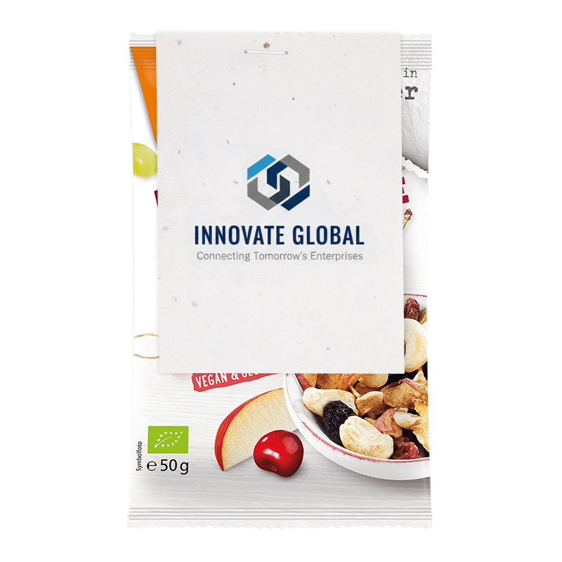 Biologische snackmix appel-kers