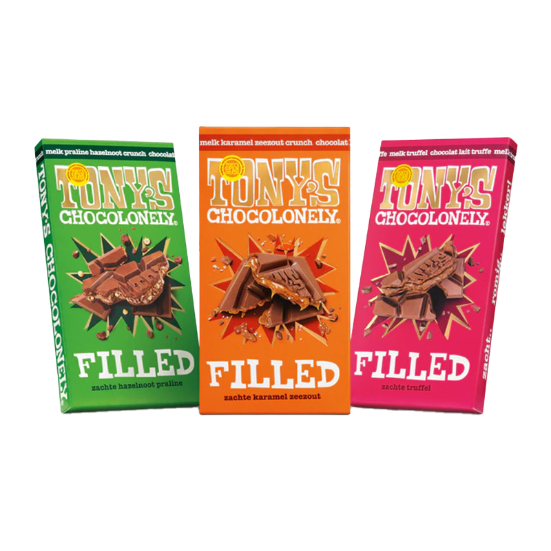 Tony’s Chocolonely Filled reep | Kerst - Afbeelding 4