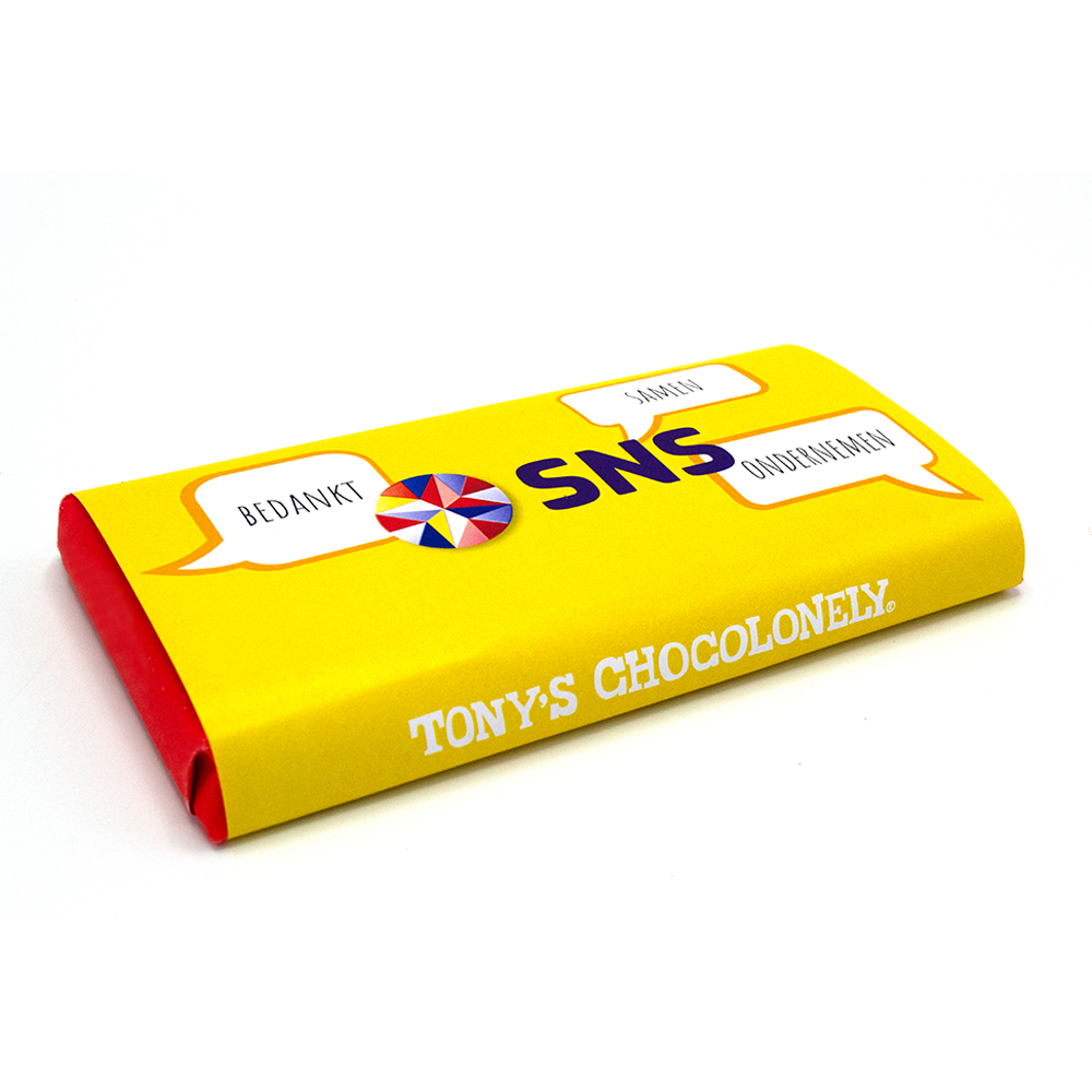Tony's Chocolonely (180 gr.) eigen wikkel