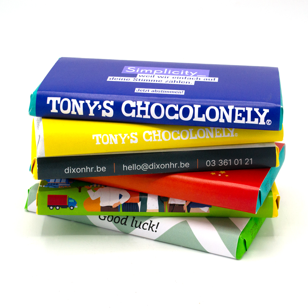 Tony's Chocolonely (180 gr.) eigen wikkel - Afbeelding 3