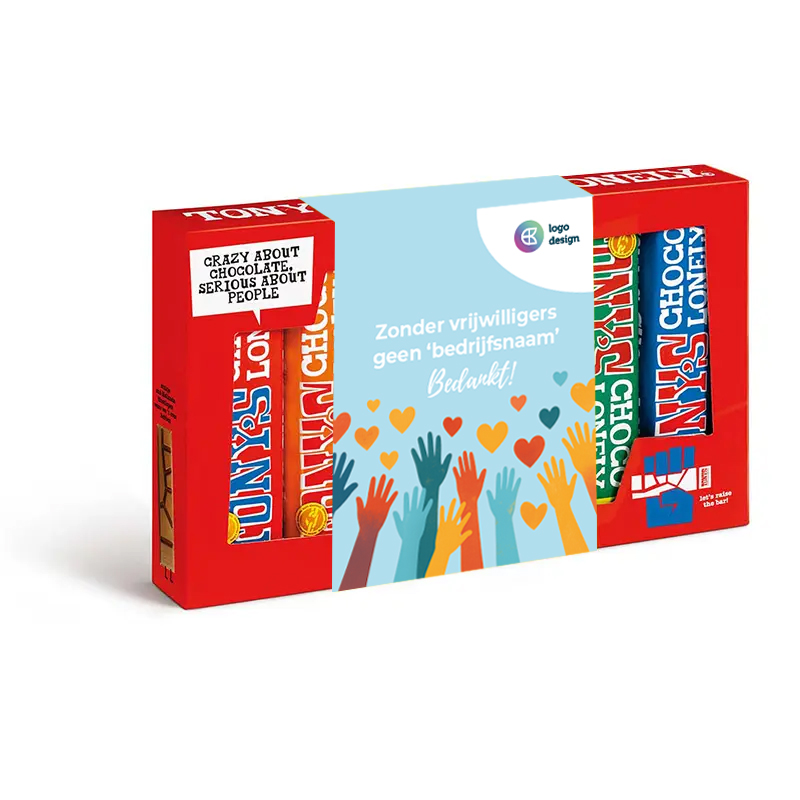 Tony's Chocolonely proeverij | dag van de vrijwilliger