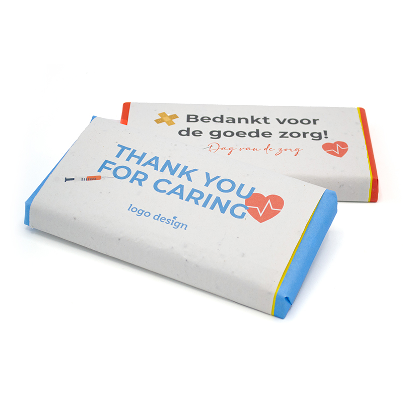 Tony's Chocolonely (180 gr.) groeipapierwikkel | Dag van de Zorg