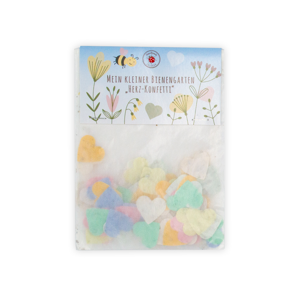 Groeipapier confetti zakje - Afbeelding 5