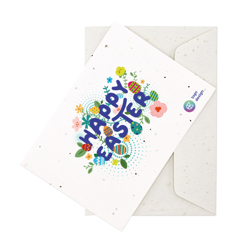 Groeipapier Paaskaart A6