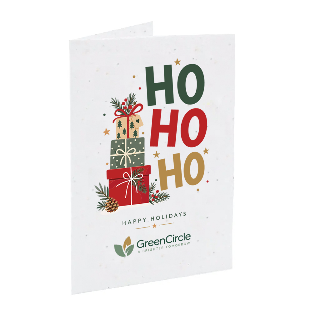 Groeipapier kerstkaart A5