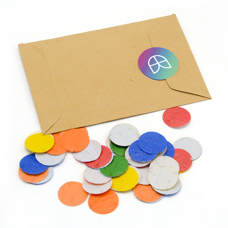 Zakje met confetti - Afbeelding 3
