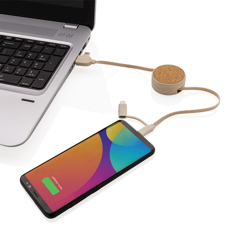 6-in-1 oprolbare kabel - Afbeelding 3