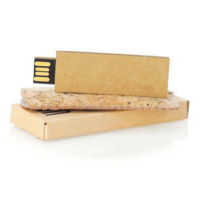 USB 16GB in kurk zakje - Afbeelding 2