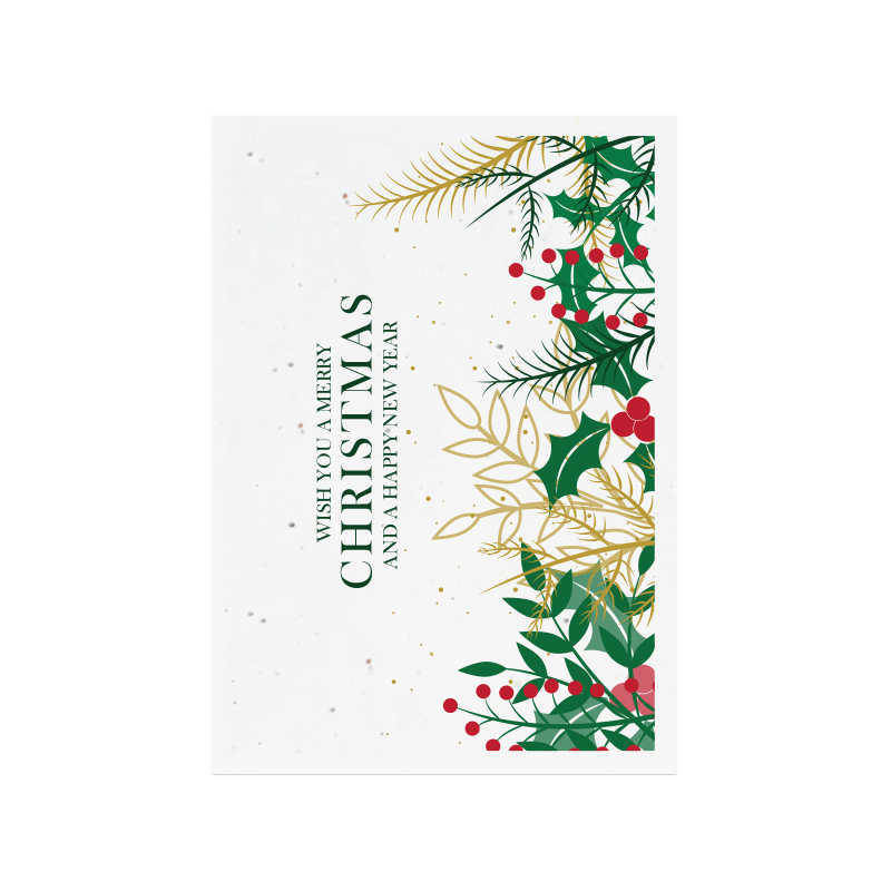 Kerstkaart groeipapier A6 - Afbeelding 4
