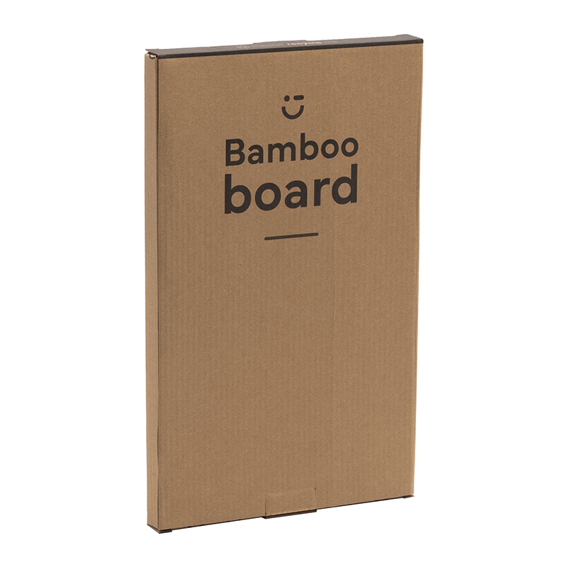 Bamboe snijplank met gravering - Afbeelding 3
