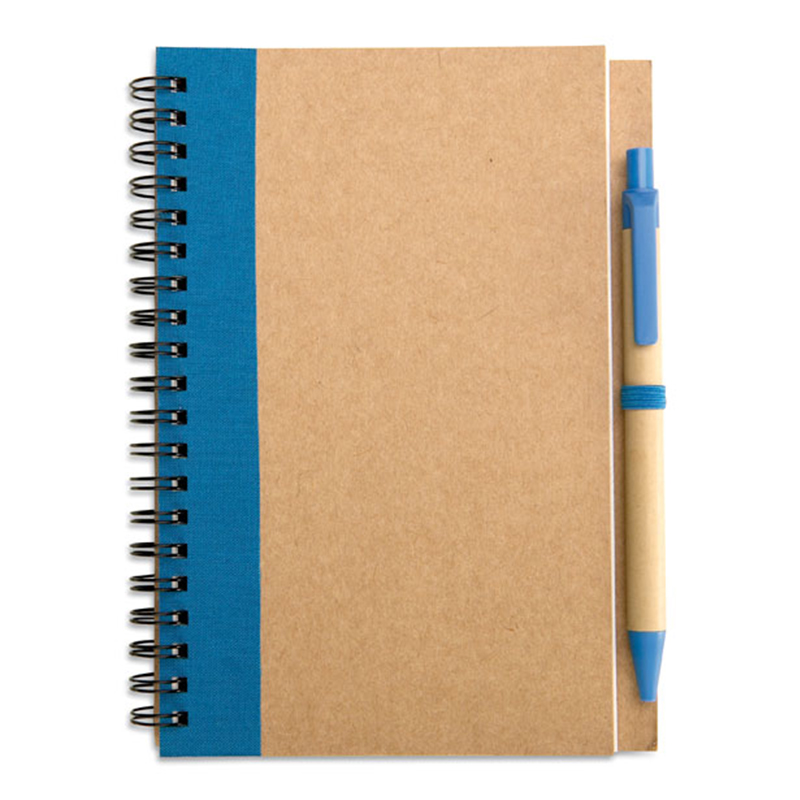 Gerecycleerd notitieboek met balpen - Afbeelding 7