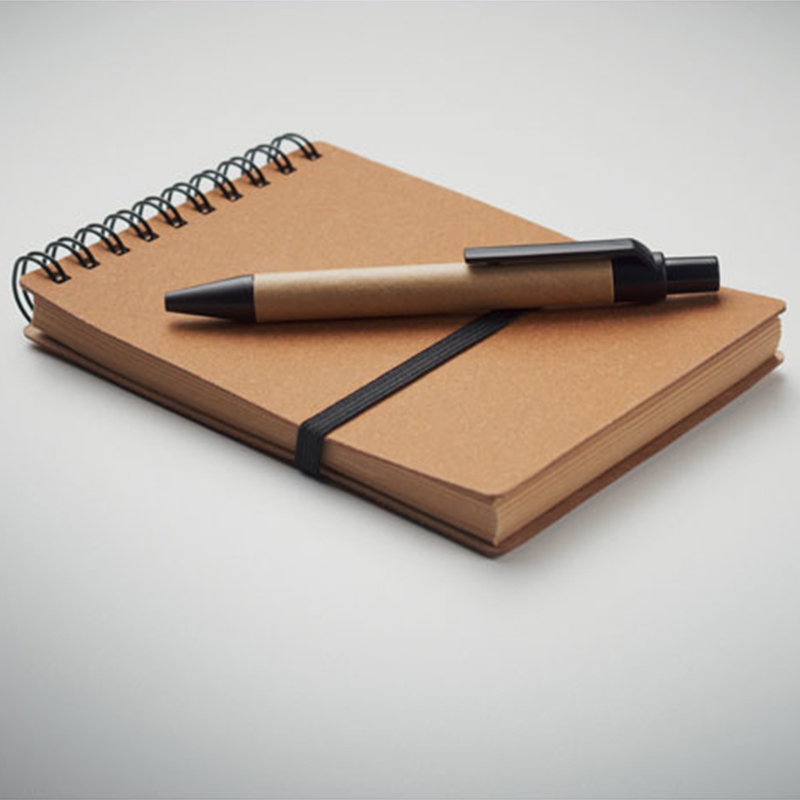 Klein notitieboek met pen - Afbeelding 4