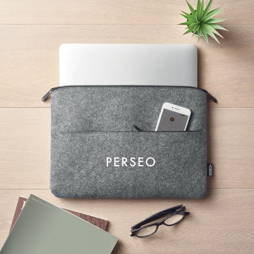 Laptoptas RPET vilt - Afbeelding 3