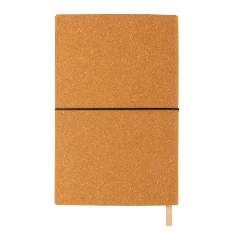 Notitieboek A5 gerecycleerd leer - Afbeelding 2