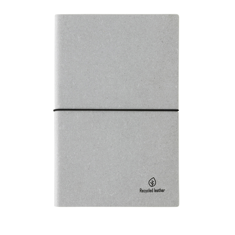 Notitieboek A5 gerecycleerd leer - Afbeelding 7