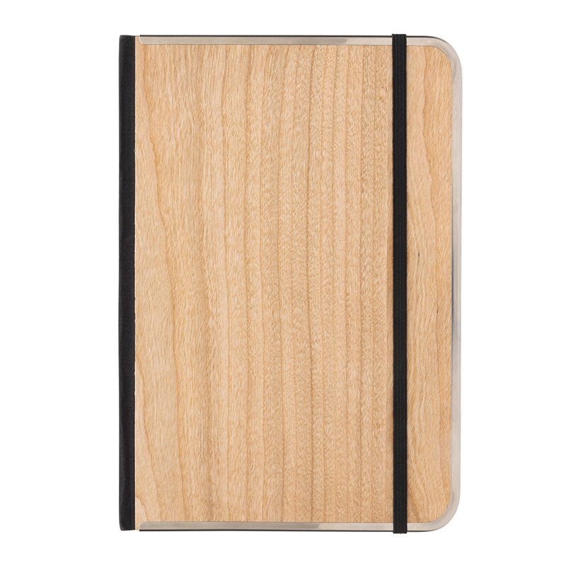 Notitieboek A5 houten kaft - Afbeelding 5