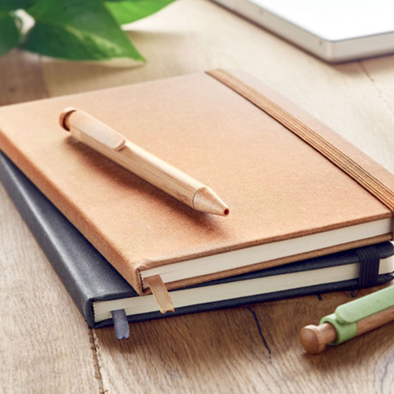 Notitieboek gerecycleerde kaft - Afbeelding 4