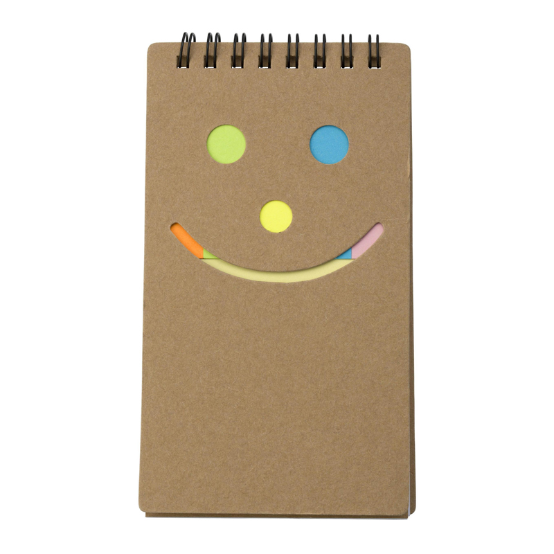Notitieboekje met smiley - Afbeelding 4