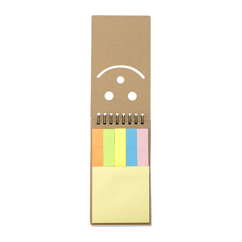 Notitieboekje met smiley - Afbeelding 3