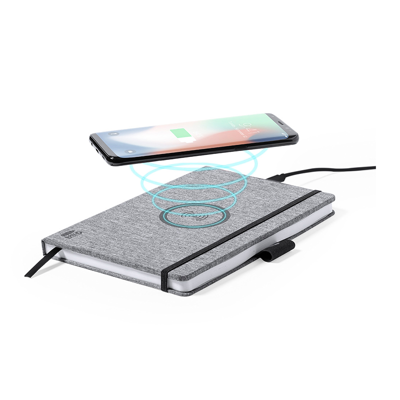 RPET notitieboek met oplader - Afbeelding 4