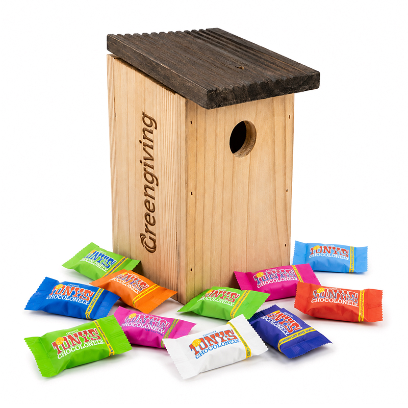 Vogelhuisje met Tiny Tony's
