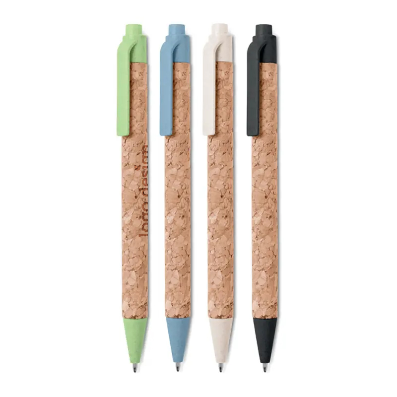 Balpen kurk en tarwestro | graveren