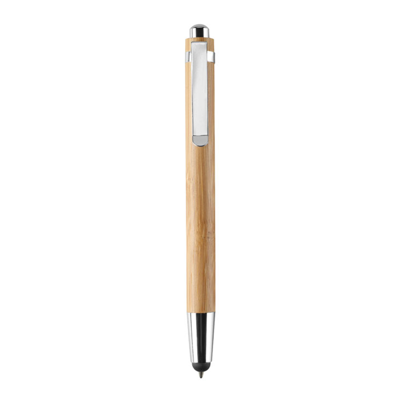 Bamboe pen met touch tip - Afbeelding 2