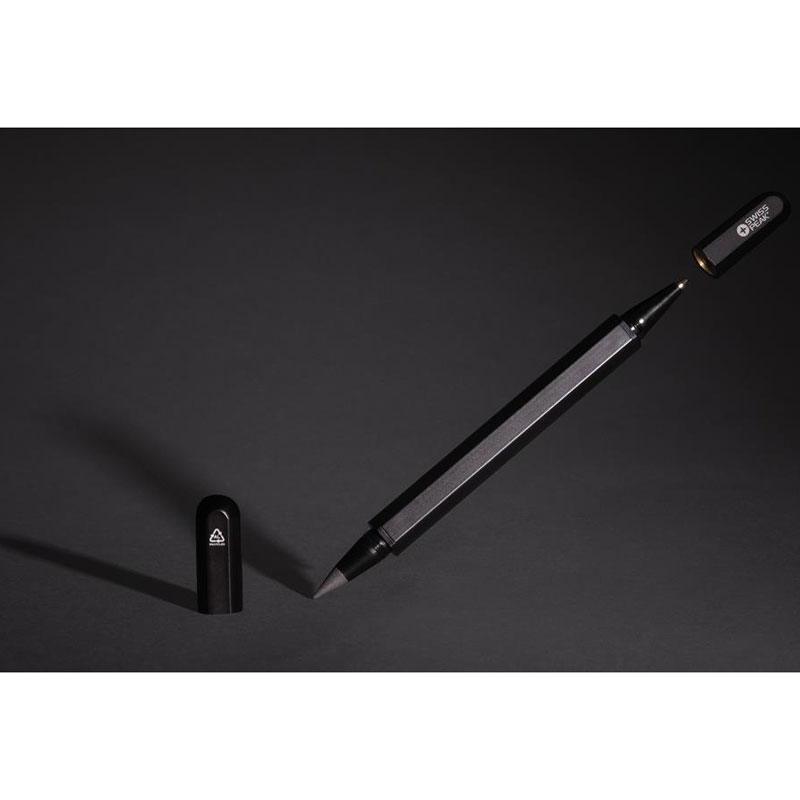 Duo pen gerecycleerd aluminium - Afbeelding 5