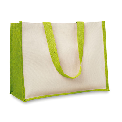 Canvas/jute boodschappentas - Afbeelding 6