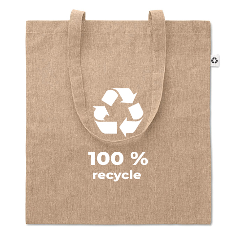 Katoenen tas gerecycled - Afbeelding 1