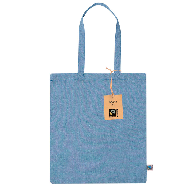 Fairtrade tas gerecycleerd katoen - Afbeelding 3