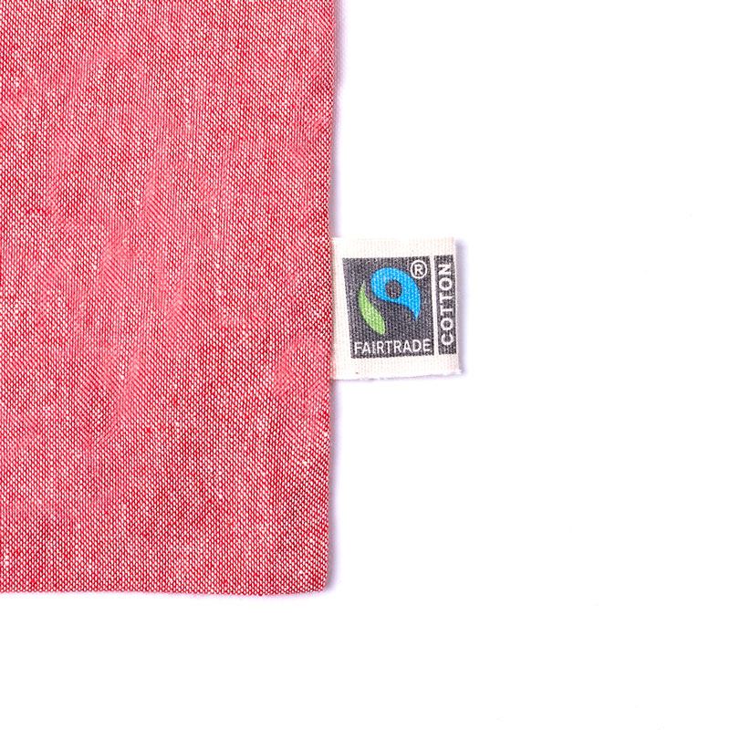Fairtrade tas gerecycleerd katoen - Afbeelding 2