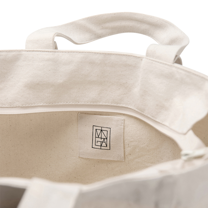 Canvas tas met ritssluiting - Afbeelding 2