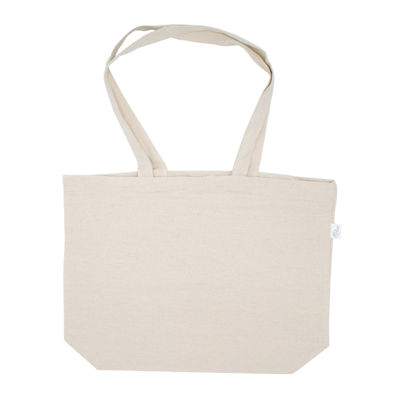 Ecru shopper gerecycled | 250 gr./m² - Afbeelding 2