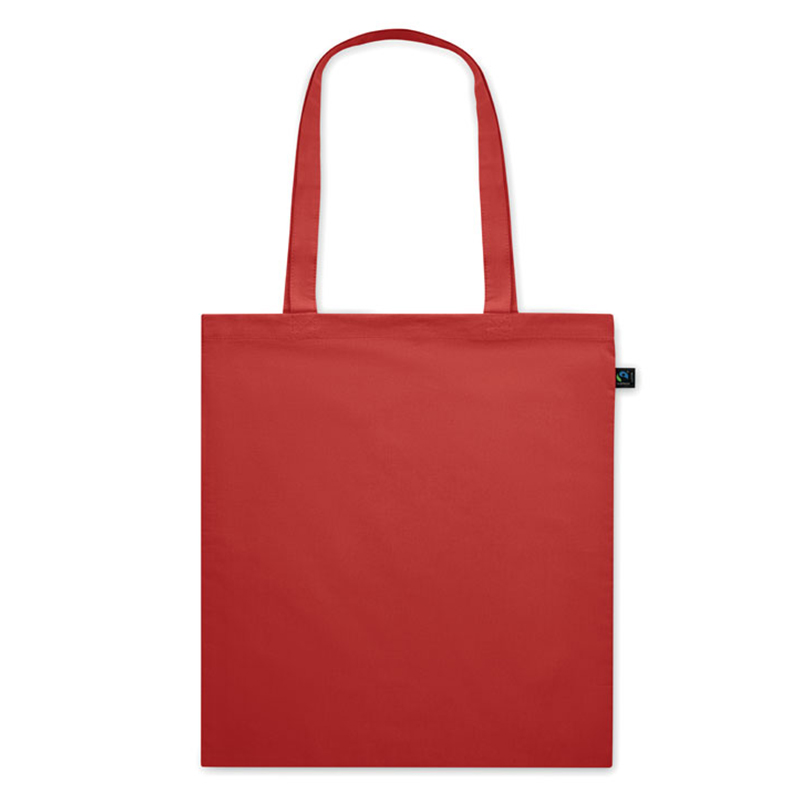 Fairtrade draagtas gekleurd - Afbeelding 10