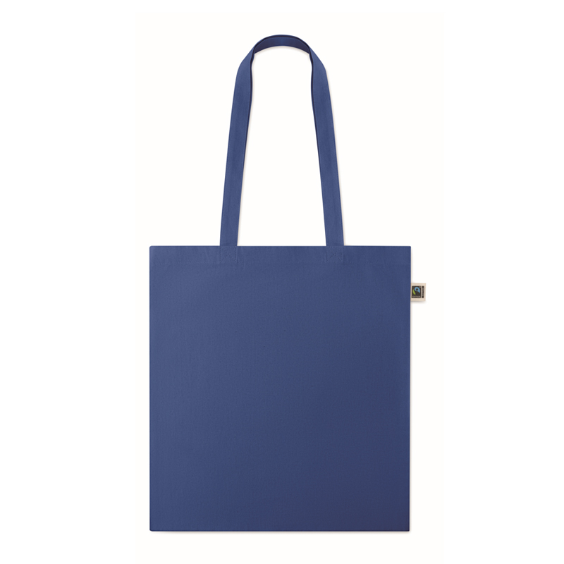 Fairtrade draagtas gekleurd | onbedrukt - Afbeelding 3