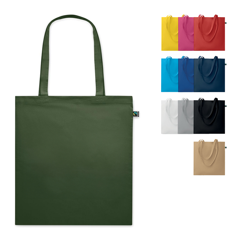 Fairtrade draagtas gekleurd | onbedrukt