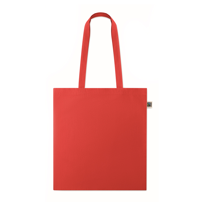 Fairtrade draagtas gekleurd | onbedrukt - Afbeelding 10