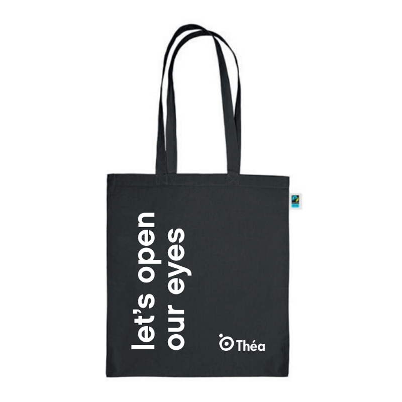Fairtrade draagtas zwart