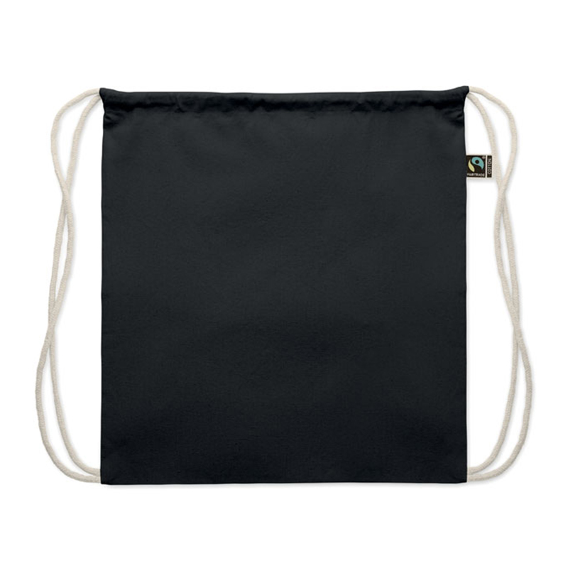 Fairtrade katoenen trekkoordtas - Afbeelding 10